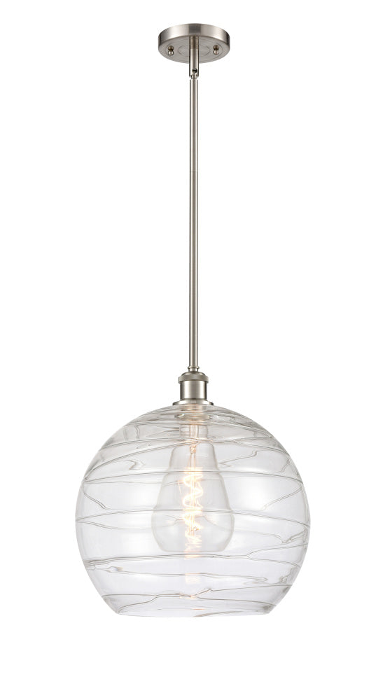 Down Mini Pendant from the Athens Deco Swirl Collection