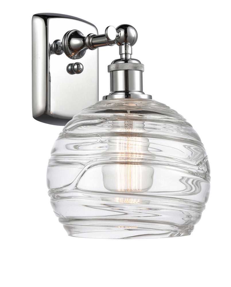 Athens Deco Swirl - 1 Light - 8 inch - - Sconce