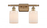 Transitional Vanity Light from the Hadley Collection