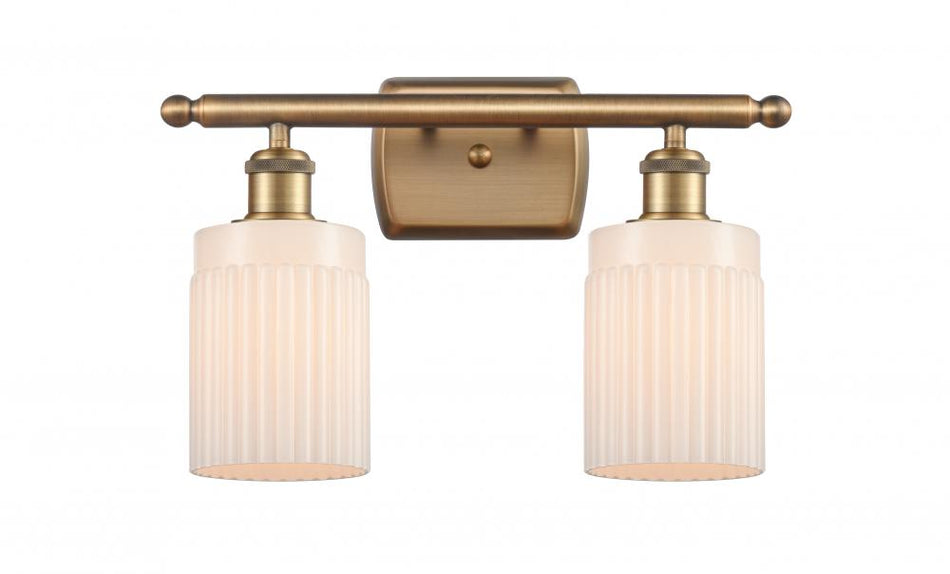 Transitional Vanity Light from the Hadley Collection