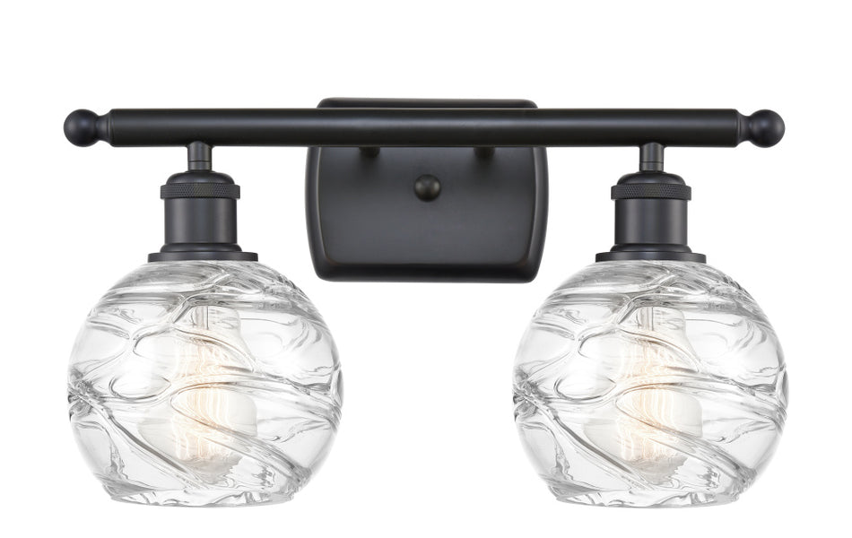 Transitional Vanity Light from the Hadley Collection