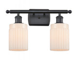 Transitional Vanity Light from the Hadley Collection