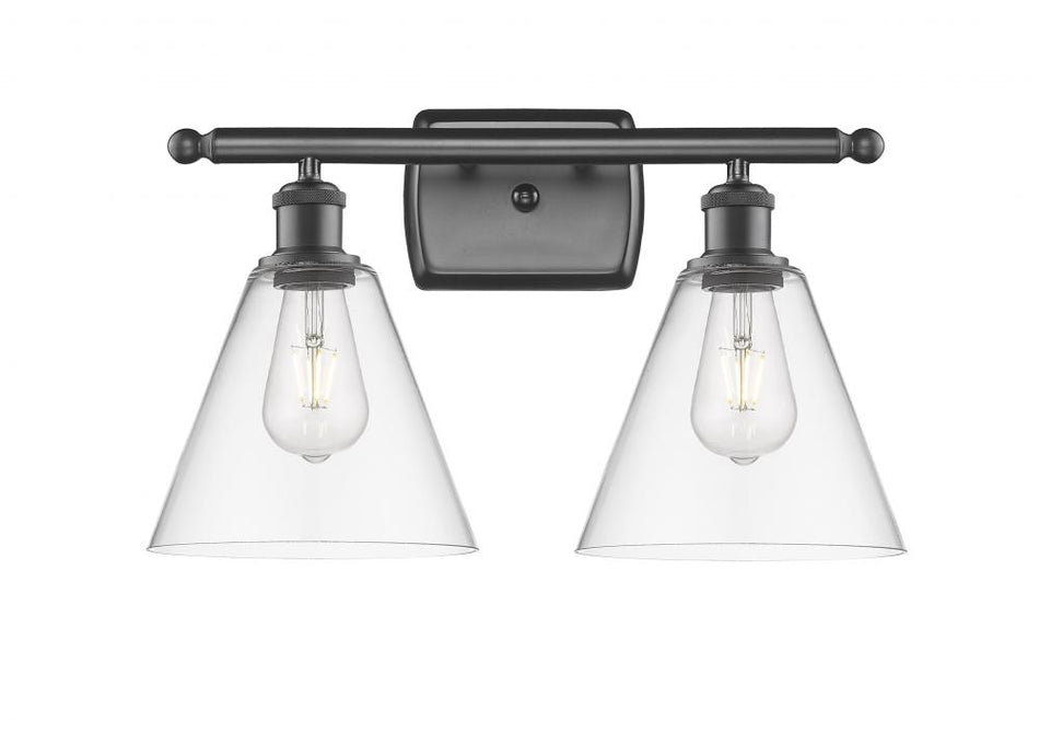 Contemporary Vanity Light from the Berkshire Glass Collection