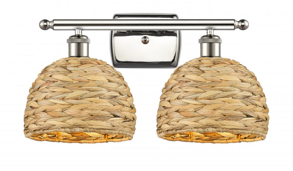 Transitional Vanity Light from the Hadley Collection