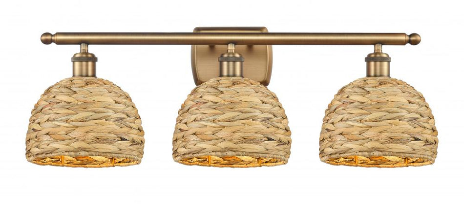 Transitional Vanity Light from the Hadley Collection