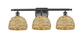 Transitional Vanity Light from the Hadley Collection