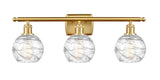 Vanity Light from the Athens Deco Swirl Collection