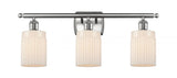Transitional Vanity Light from the Hadley Collection