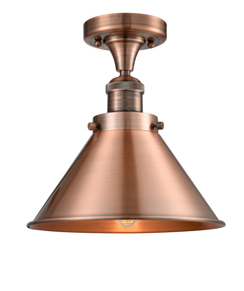 Traditional Semi-Flush Mount from the Bell Collection