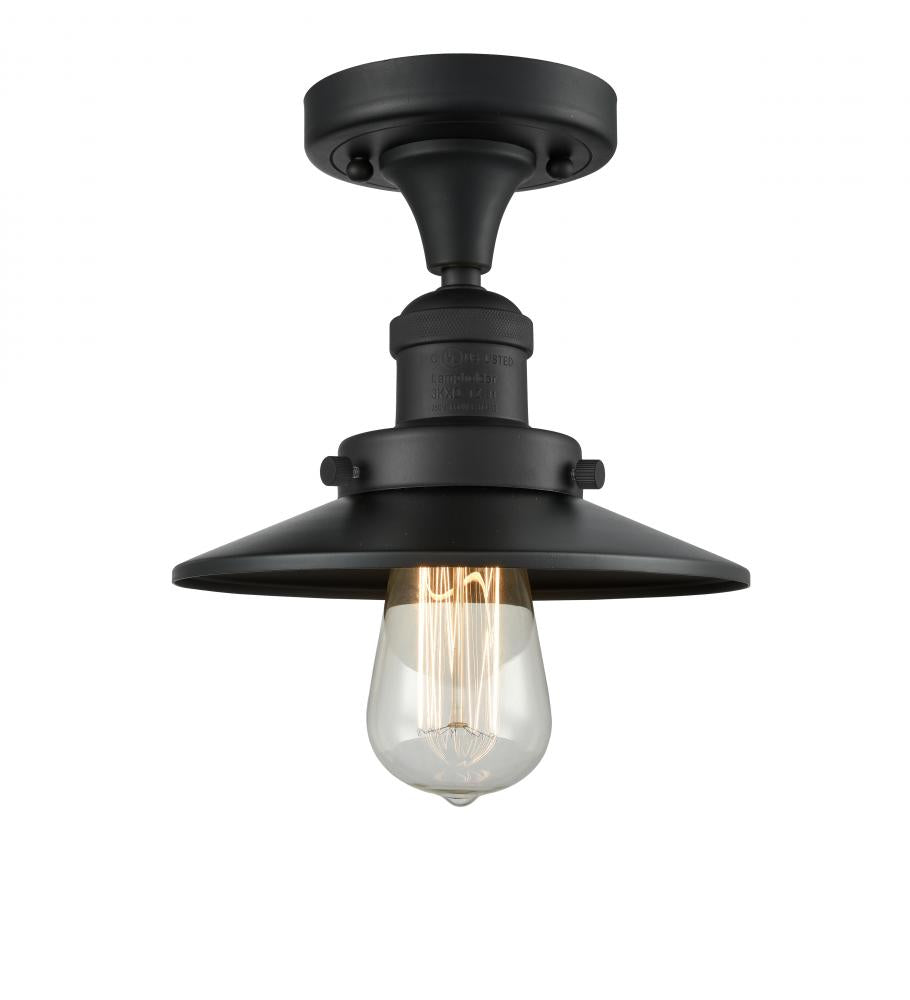 Traditional Semi-Flush Mount from the Bell Collection