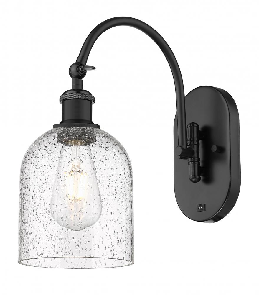 Country/Rustic Wall Sconce from the Woven Rattan Collection