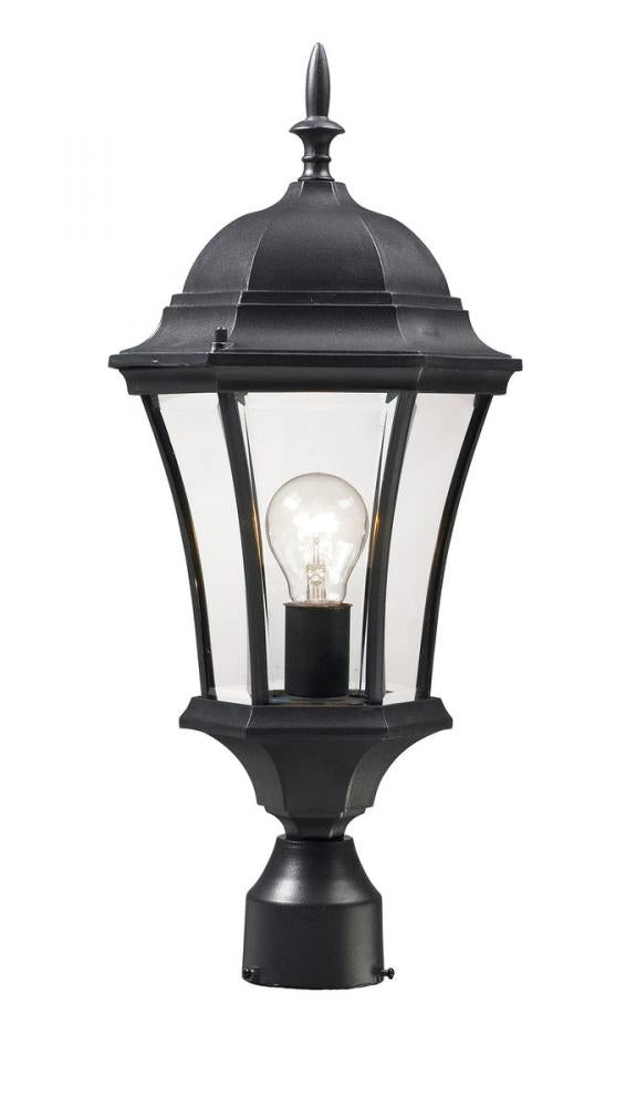 Traditional Post Mount Light from the Wakefield Collection