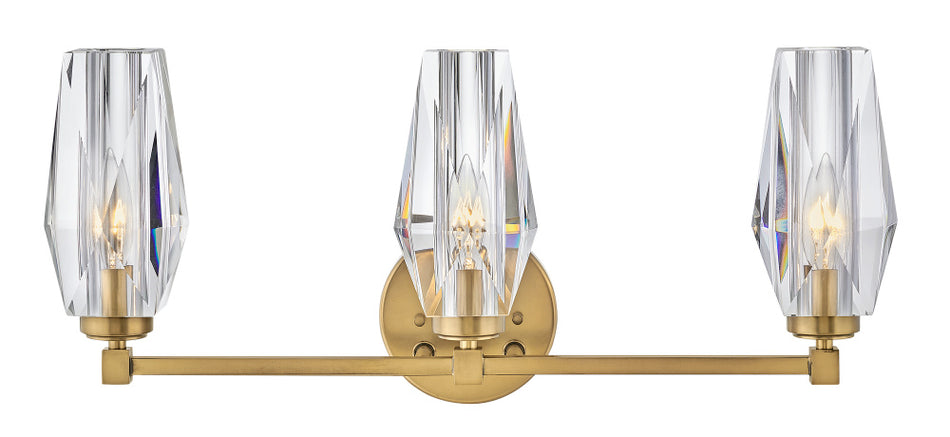 Transitional Vanity Light from the Ana Collection
