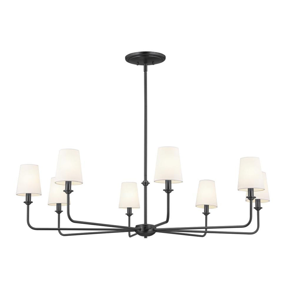 Traditional 8 Light Chandelier from the Pallas Collection