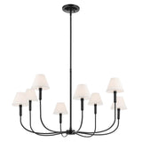 Traditional 8 Light Chandelier from the Eadie Collection