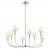 Traditional 8 Light Chandelier from the Eadie Collection