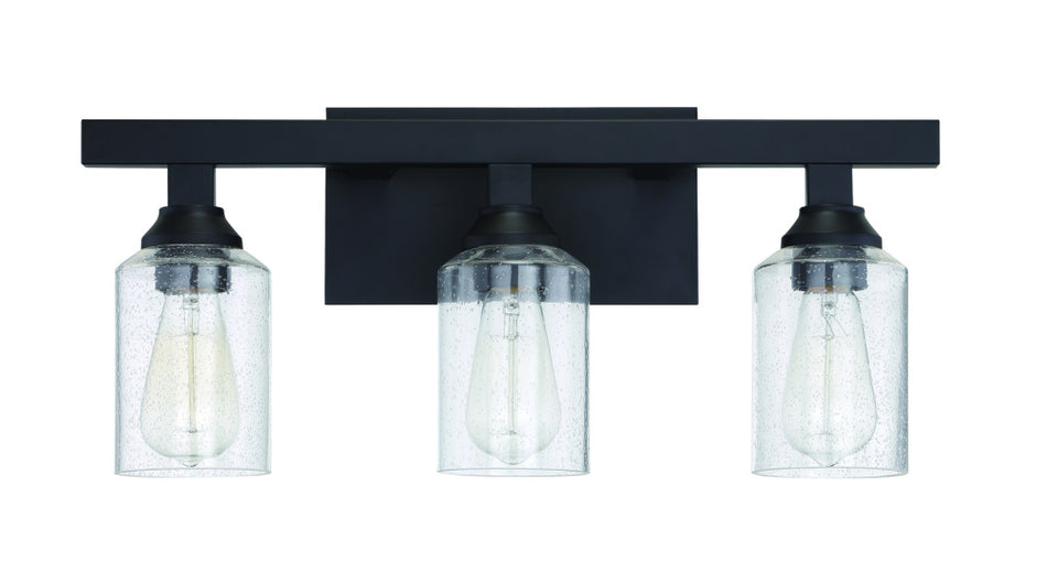 Transitional Vanity Light from the Chicago Collection