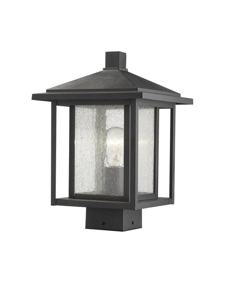 Contemporary Post Mount Light from the Aspen Collection