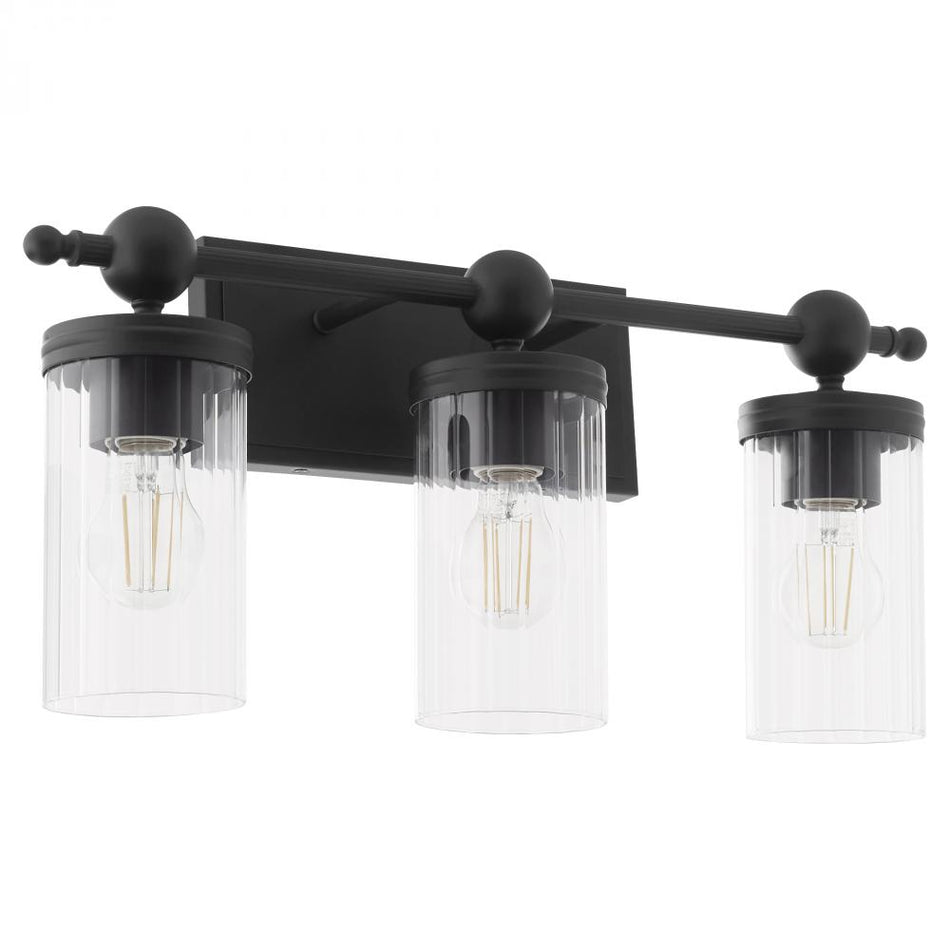 Transitional Vanity Light from the Lee Boulevard Collection