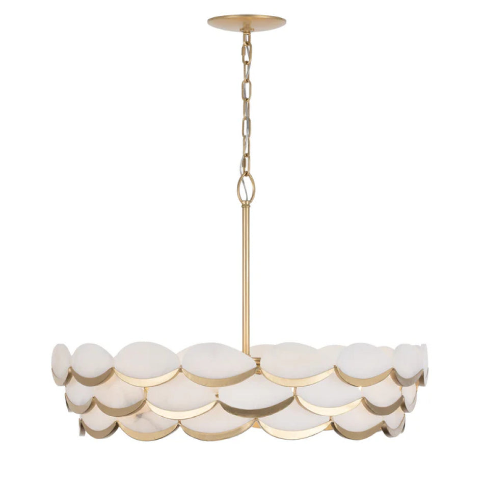 8 Light Pendant from the High Tide Collection
