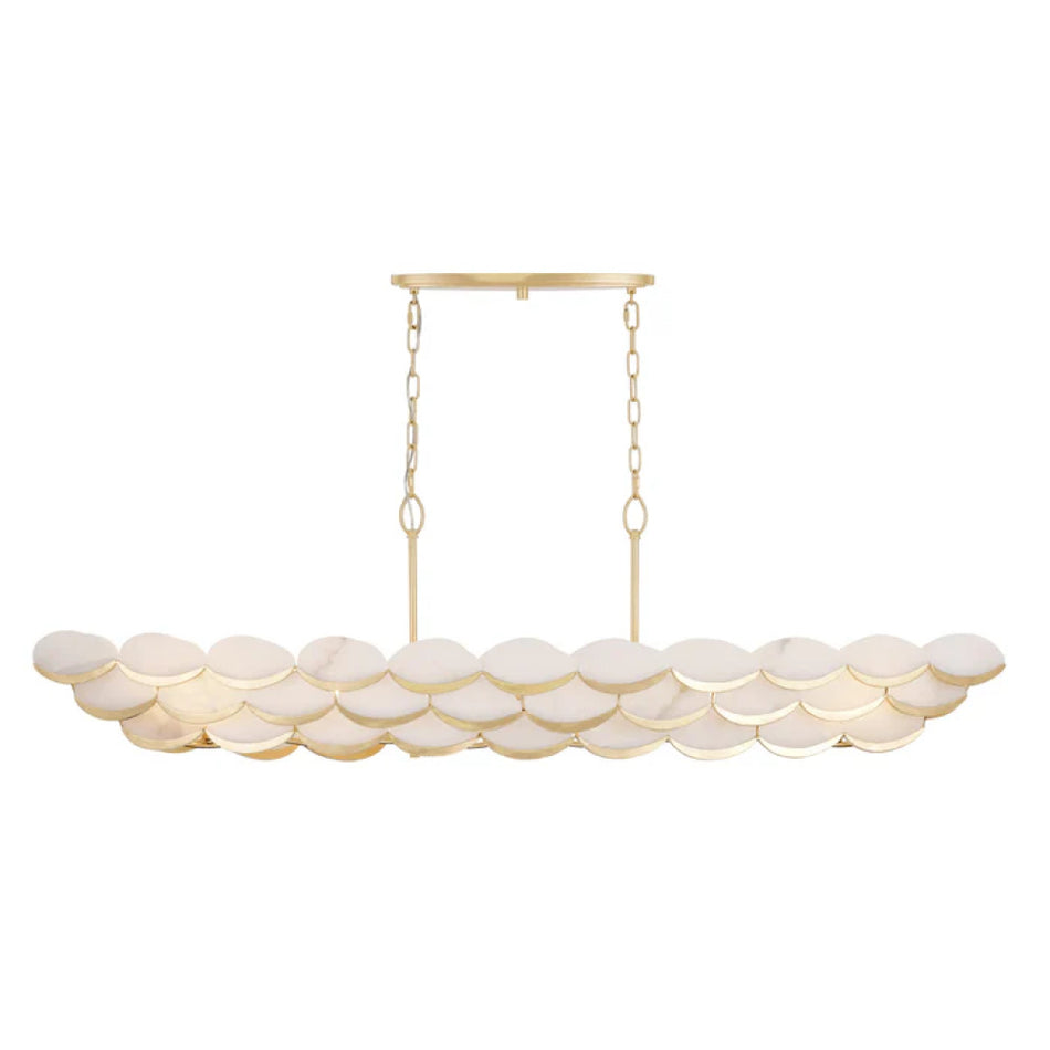 6 Light Linear Pendant from the High Tide Collection