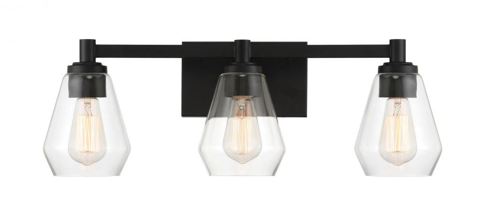 Modern Vanity Light from the Clarity Collection