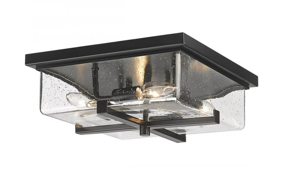 Contemporary Exterior Flush Mount from the Sana Collection