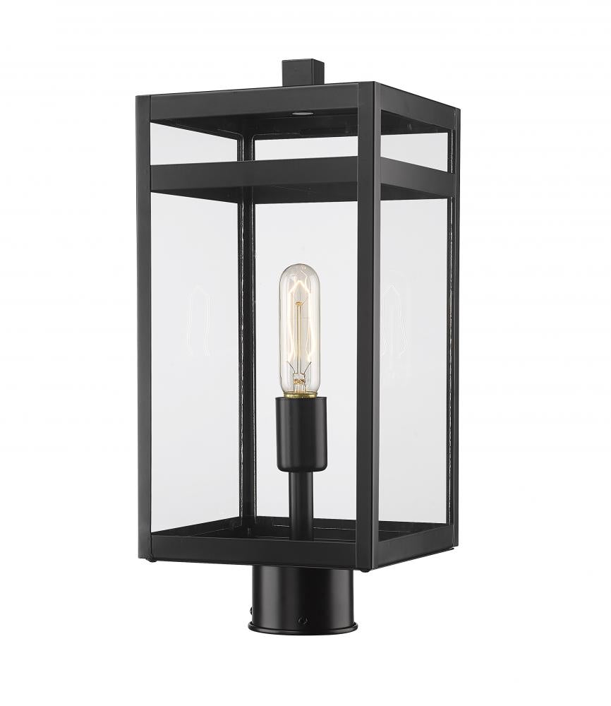 Transitional Post Mount Light from the Nuri Collection