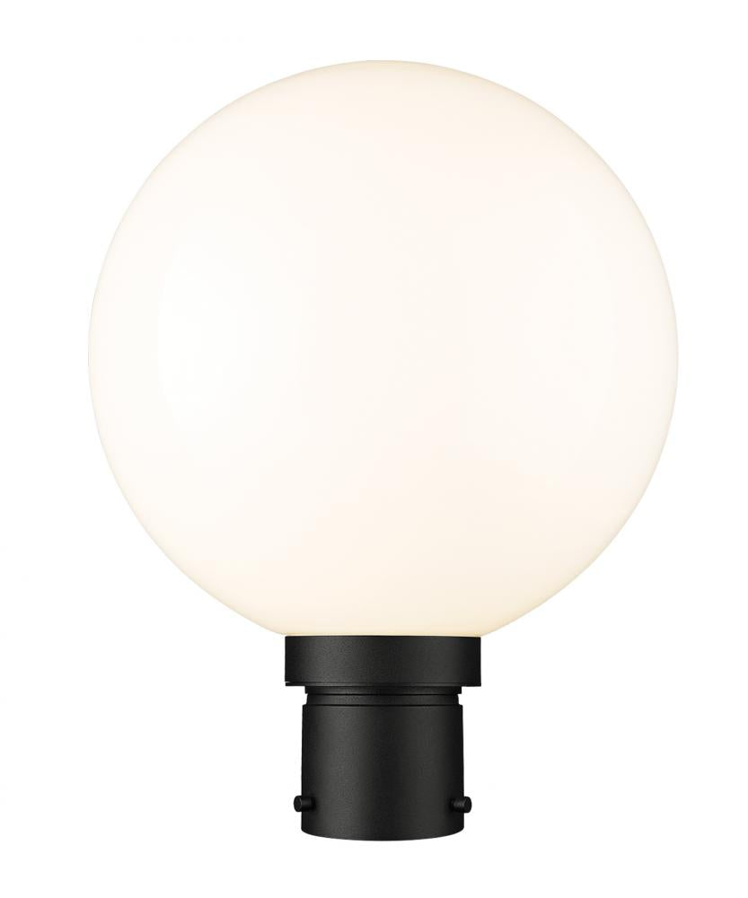 Transitional Post Mount Light from the Laurent Collection