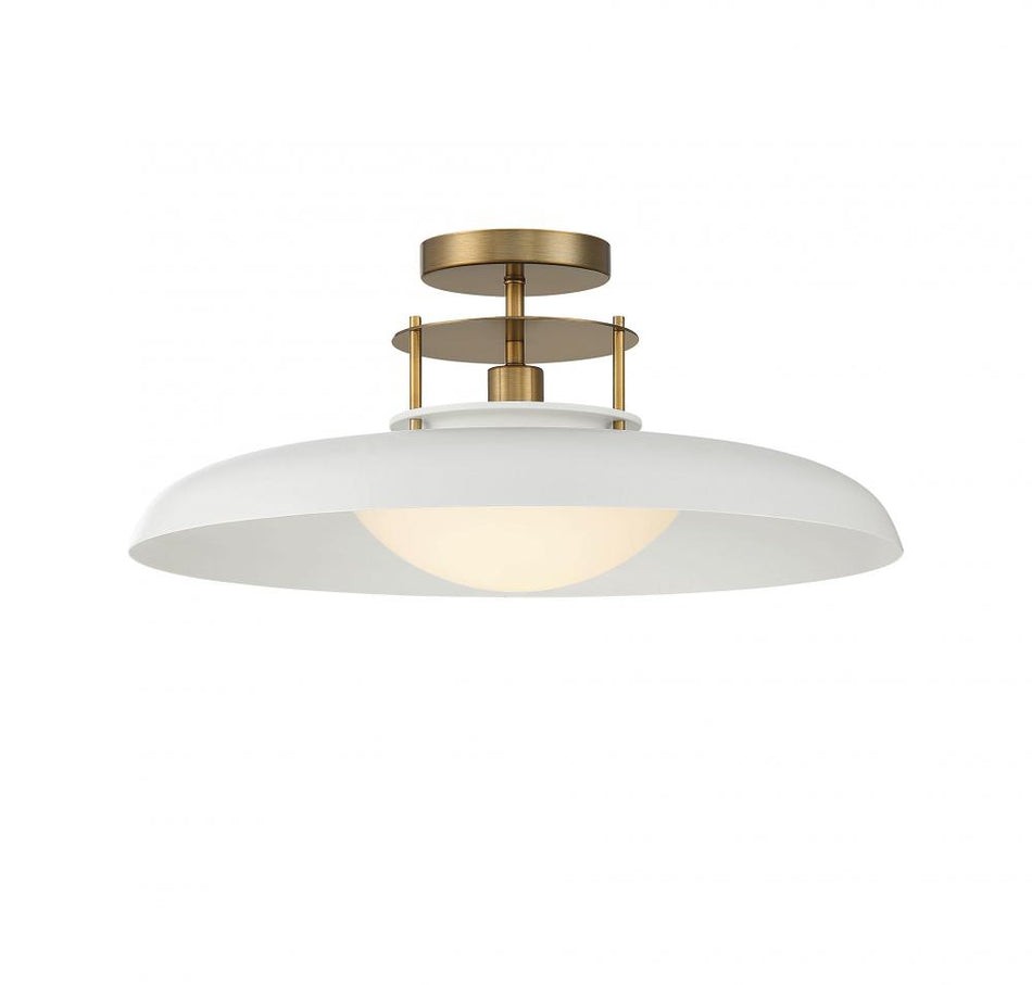 Transitional Semi-Flush Mount from the Gavin Collection
