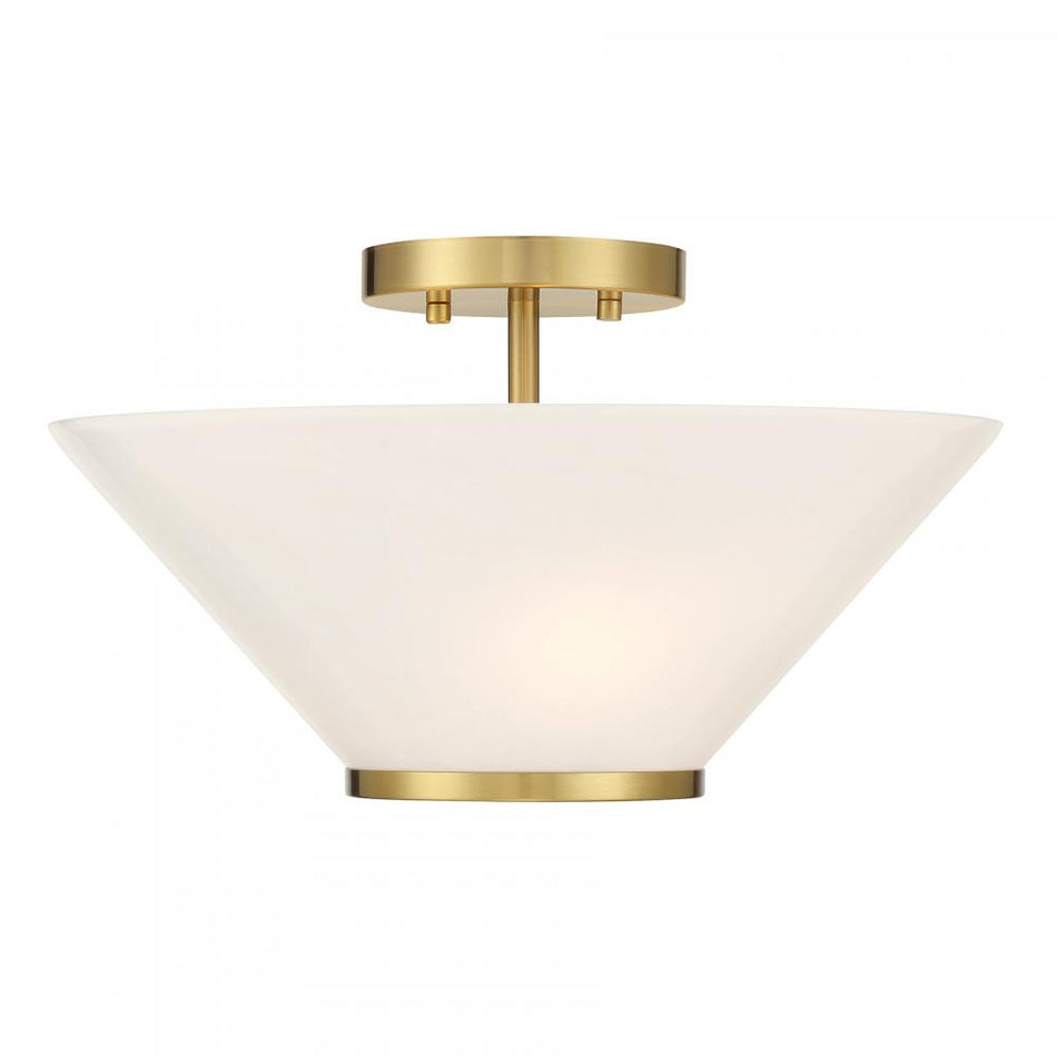 Bowl Semi-Flush Mount from the Blair Collection