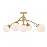Semi-Flush Mount from the Redfield Collection