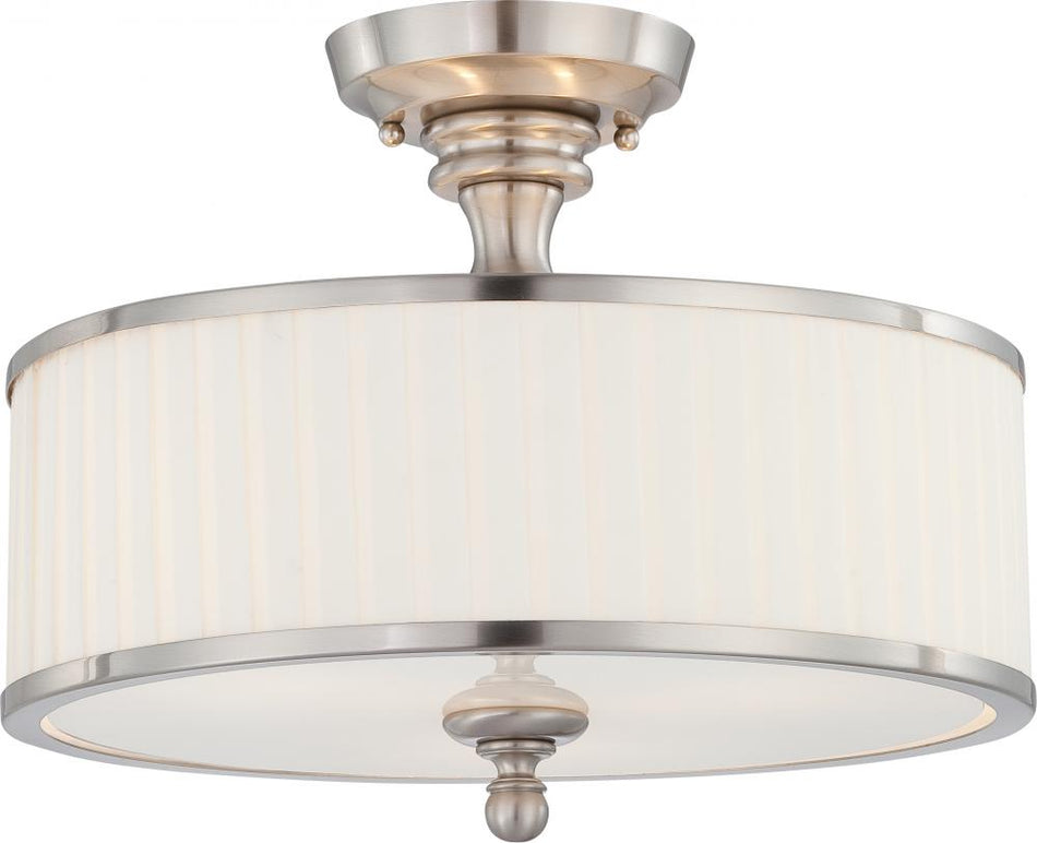 Contemporary Semi-Flush Mount from the Candice Collection