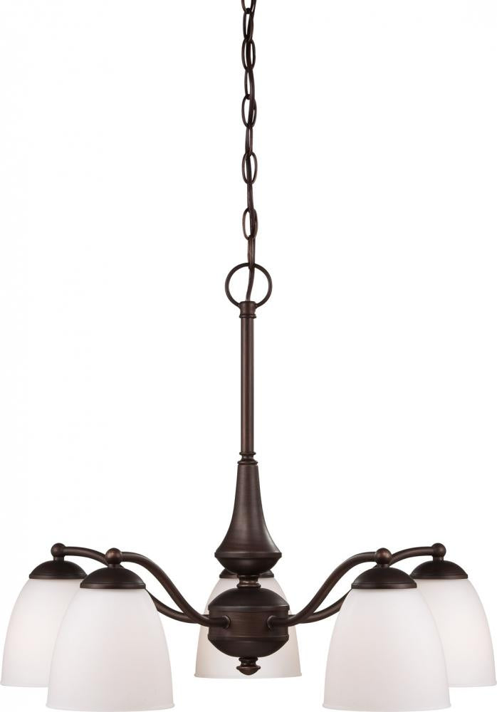 Traditional 5 Light Chandelier from the Patton Collection