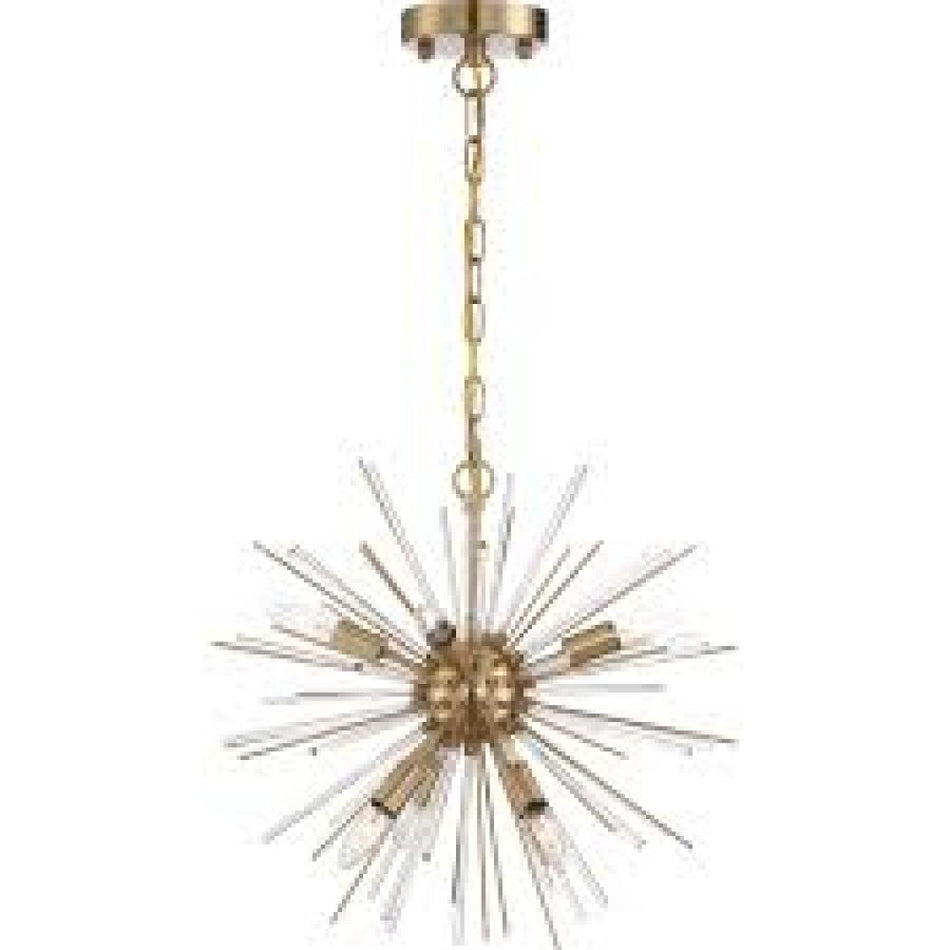 Contemporary 8 Light Chandelier from the Cirrus Collection