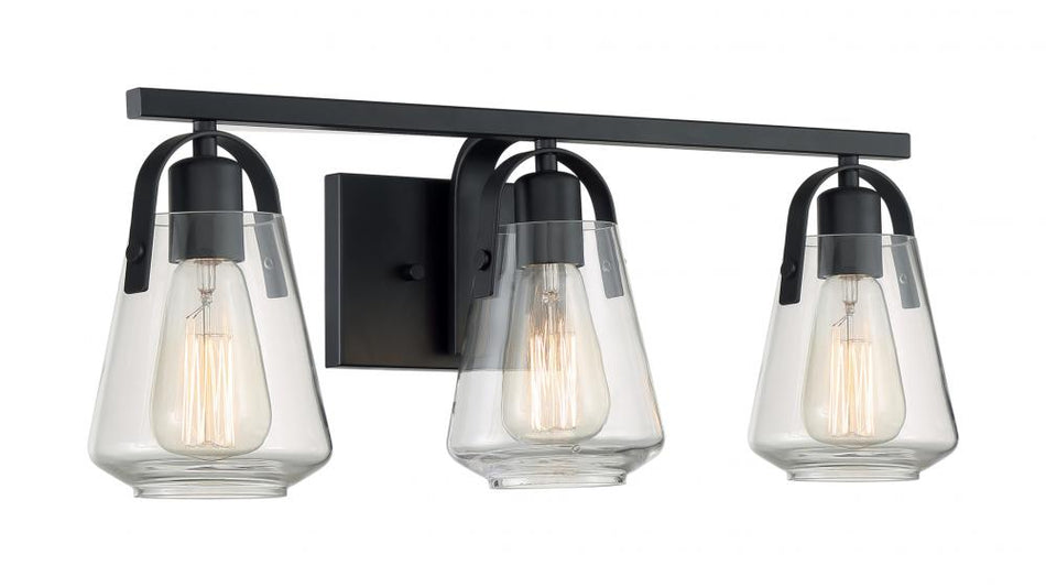 Industrial Vanity Light from the Skybridge Collection