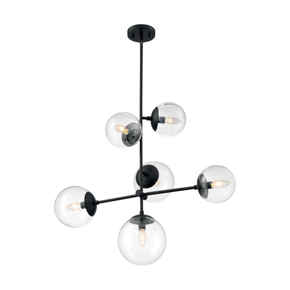 Industrial Multi Light Pendant from the Sky Collection