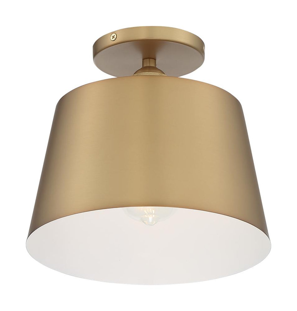 Traditional Semi-Flush Mount from the Motif Collection