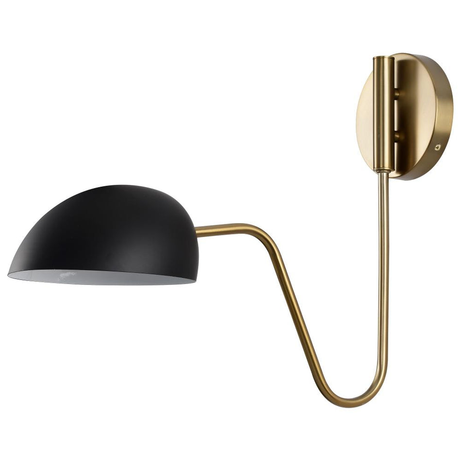 Mid-Century Modern Bathroom Sconce from the Trilby Collection