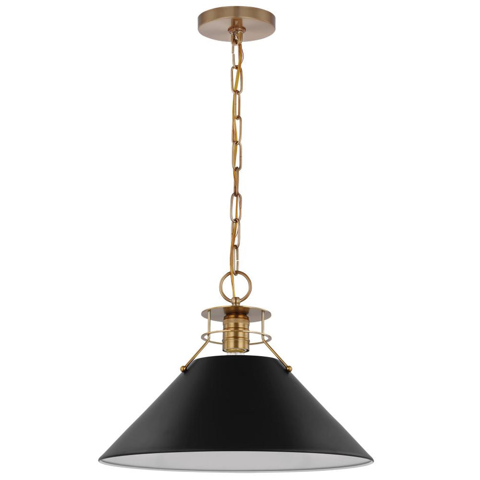 Mid-Century Modern Down Pendant from the Outpost Collection