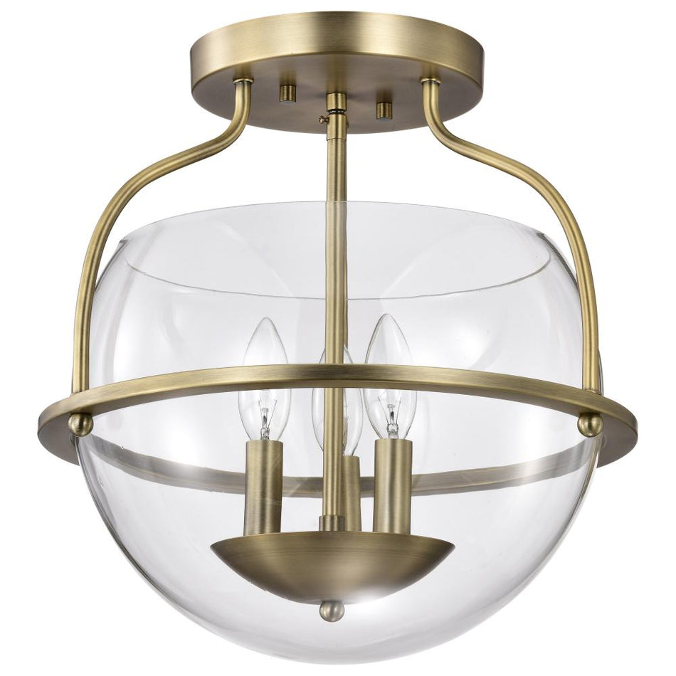 Cage Semi-Flush Mount from the Amado Collection