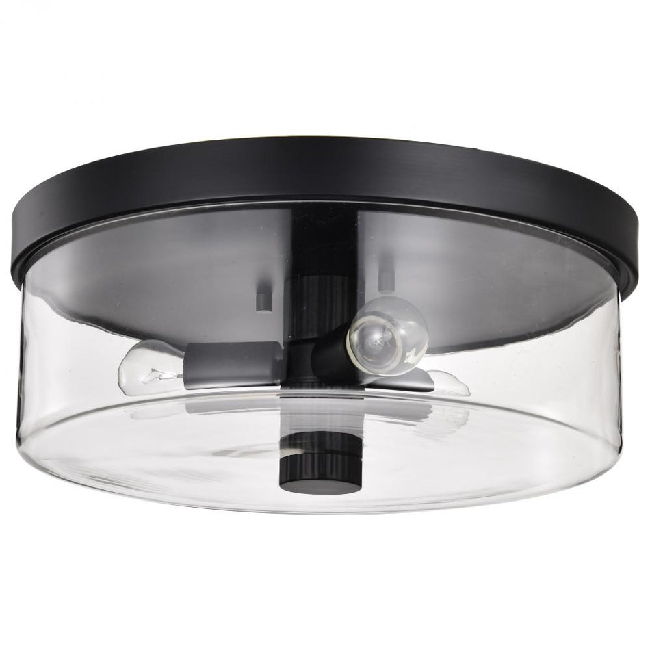 Drum Shade Flush Mount from the Clarksville Collection