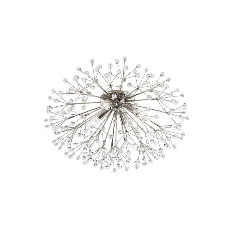 Contemporary Flush Mount from the Dunkirk Collection