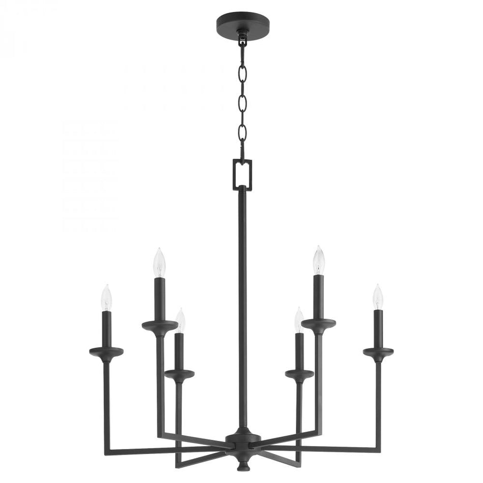 6 Light Chandelier from the Eldorado Collection
