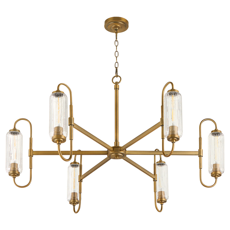 6 Light Chandelier from the Whitmire Collection