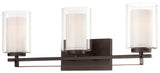 Transitional Vanity Light from the Parsons Studio Collection