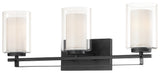 Transitional Vanity Light from the Parsons Studio Collection