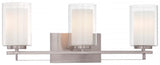 Transitional Vanity Light from the Parsons Studio Collection