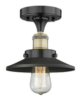 Contemporary Semi-Flush Mount from the Athens Water Glass Collection