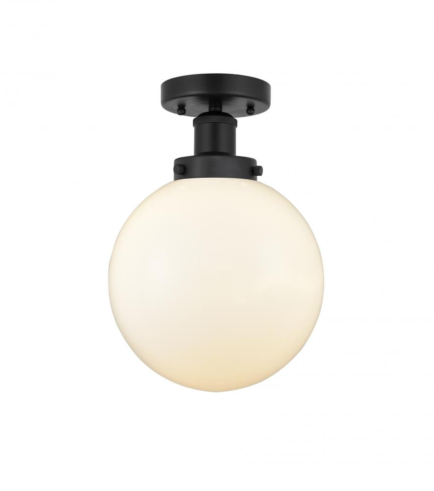 Contemporary Semi-Flush Mount from the Athens Water Glass Collection